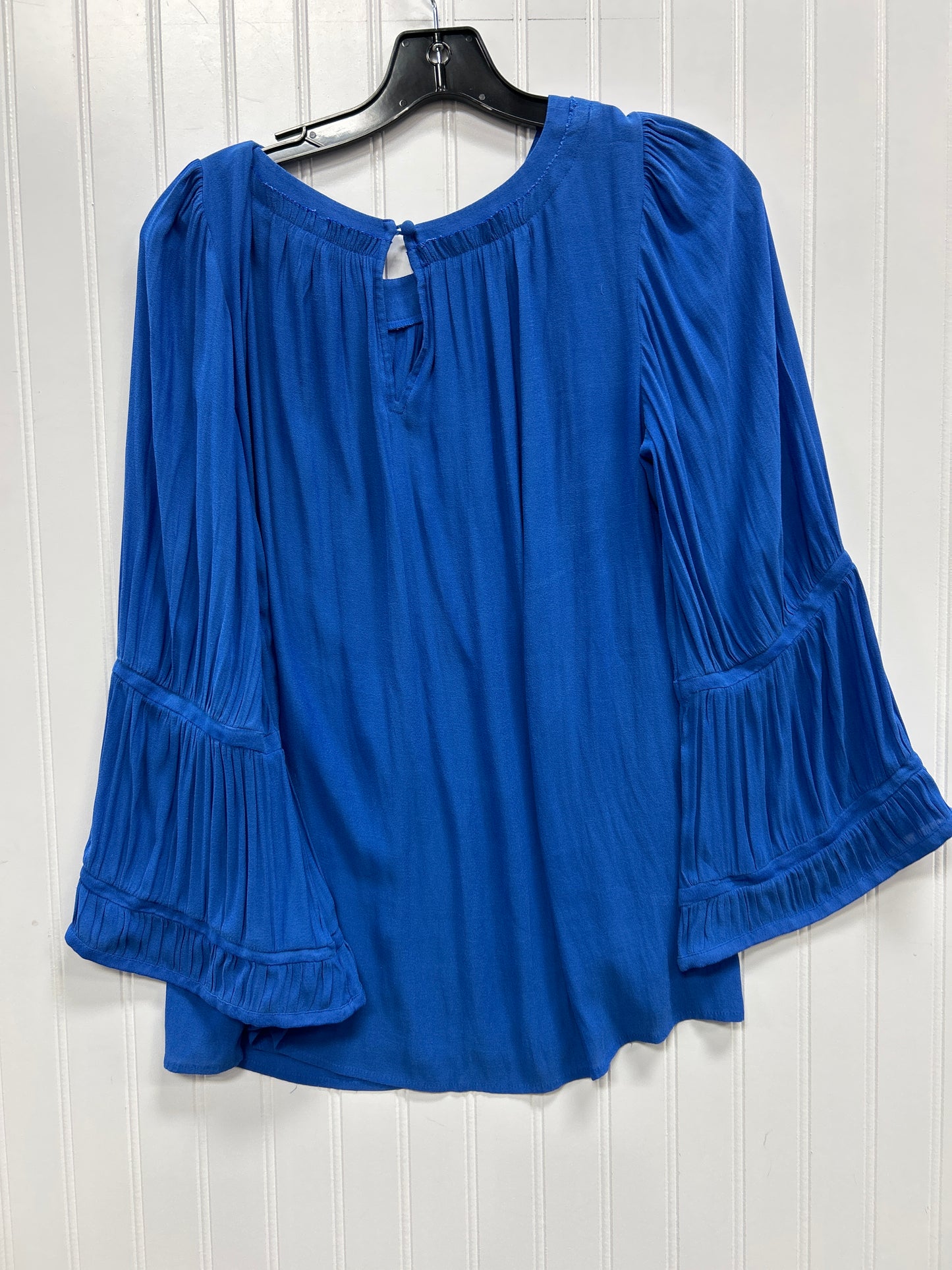 Top Ls By Ann Taylor In Blue, Size:M