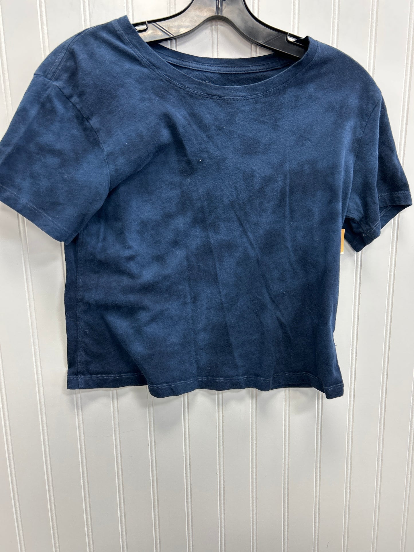 Athletic Top Ss By Athleta In Navy, Size:Xs