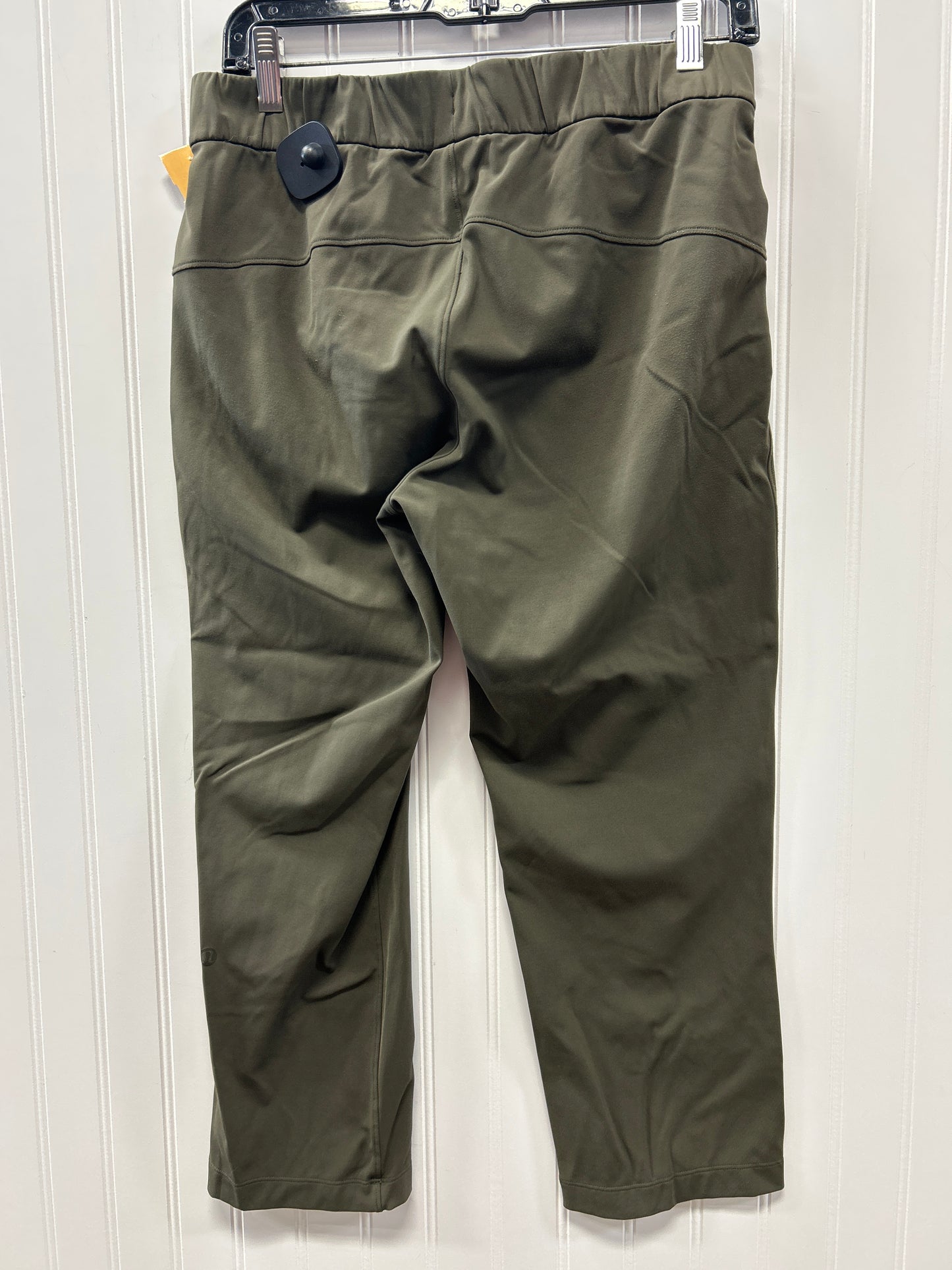Athletic Pants By Lululemon In Green, Size:6