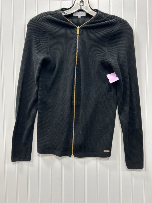 Top Ls By Calvin Klein In Black, Size:S
