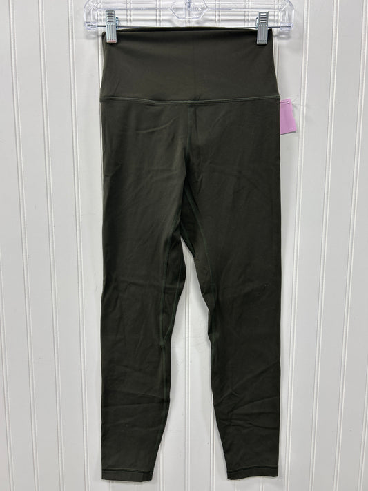 Athletic Leggings By Clothes Mentor In Green, Size:S