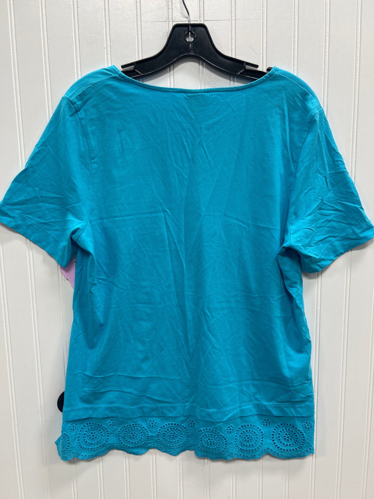 Top Ss By Chicos In Blue, Size:L