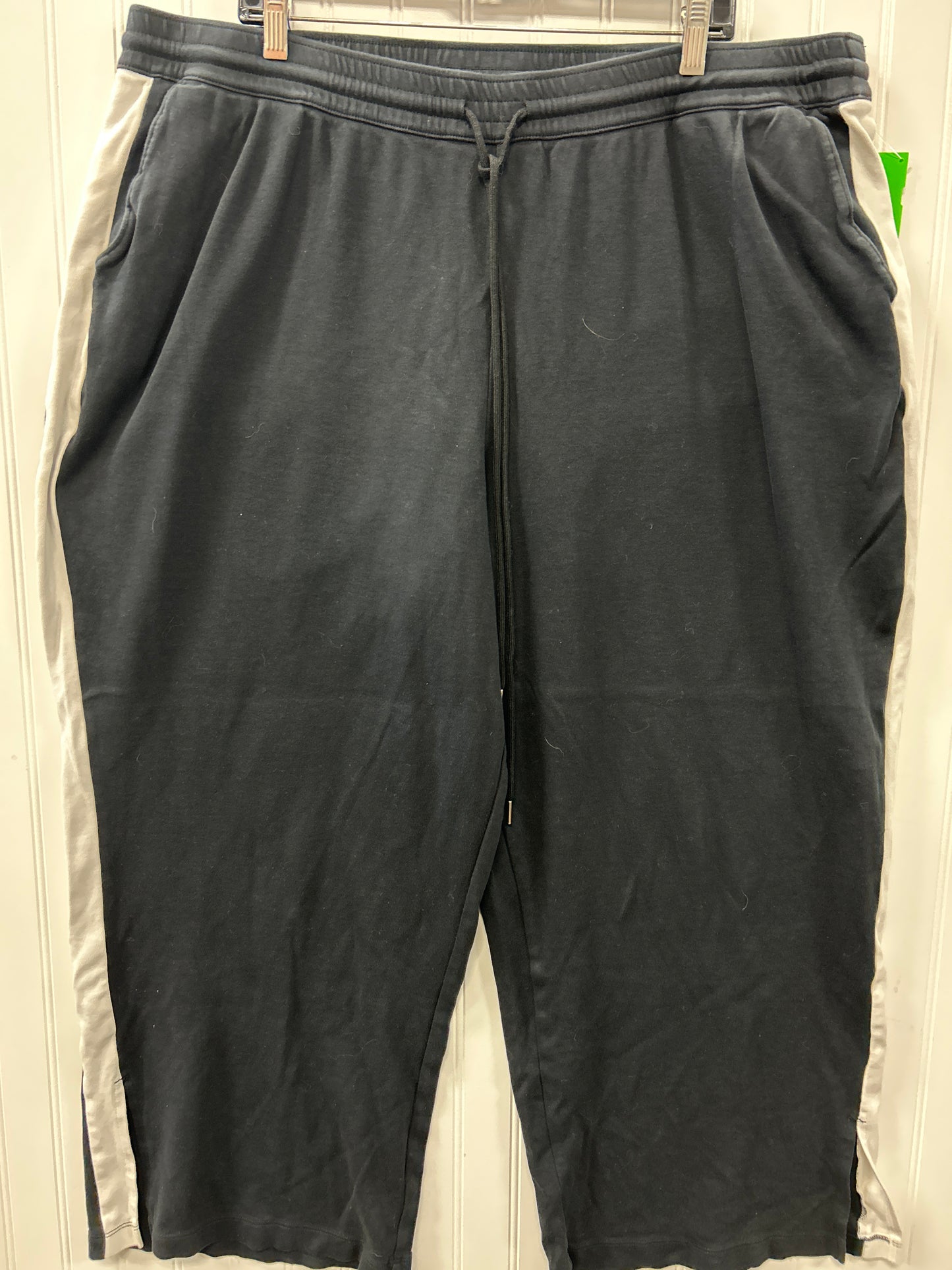 Athletic Pants By Lands End In Black, Size:3X