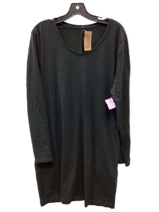 Dress Casual Midi By Duluth Trading In Black, Size:1X