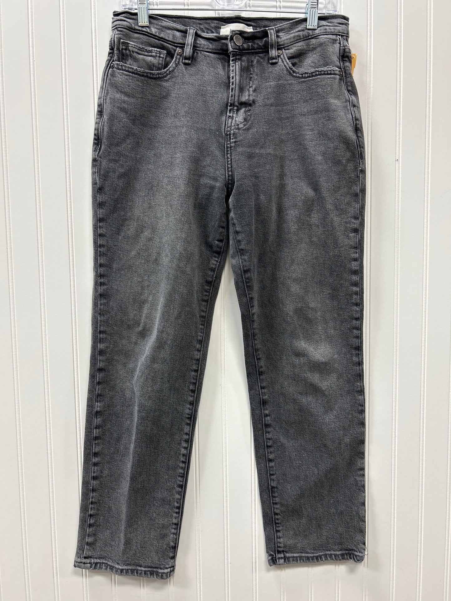 Jeans Straight By Habitat In Grey Denim, Size:0