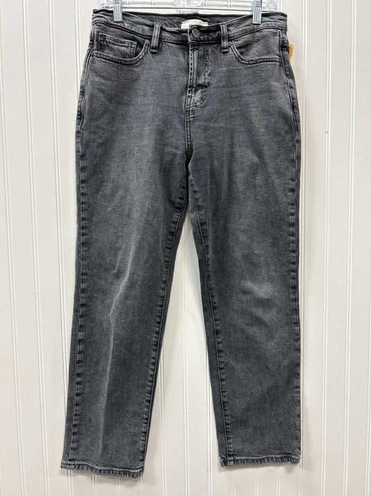 Jeans Straight By Habitat In Grey Denim, Size:0