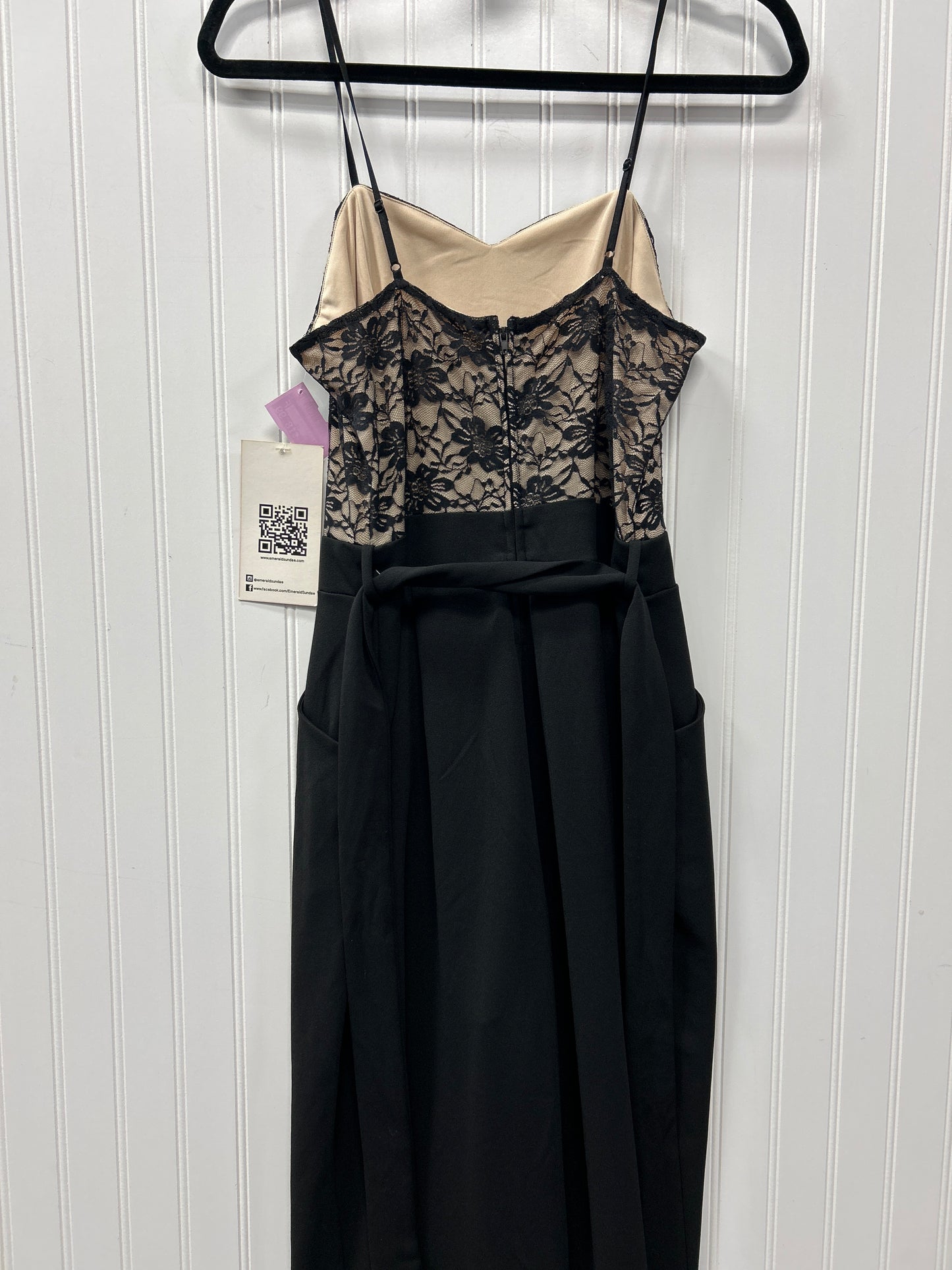 Jumpsuit By Cmc In Black & Cream, Size:L
