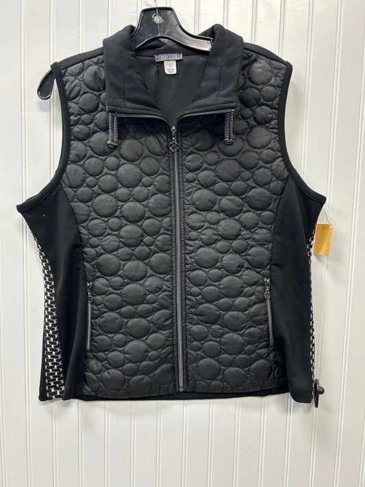 Vest Puffer & Quilted By Clothes Mentor In Black, Size:Xl