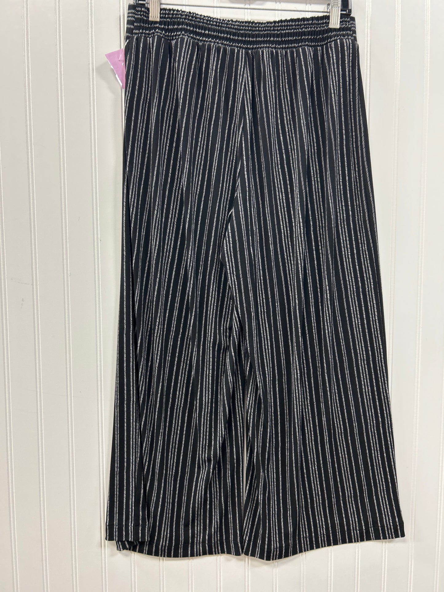 Pants Linen By Adrianna Papell In Black, Size:M