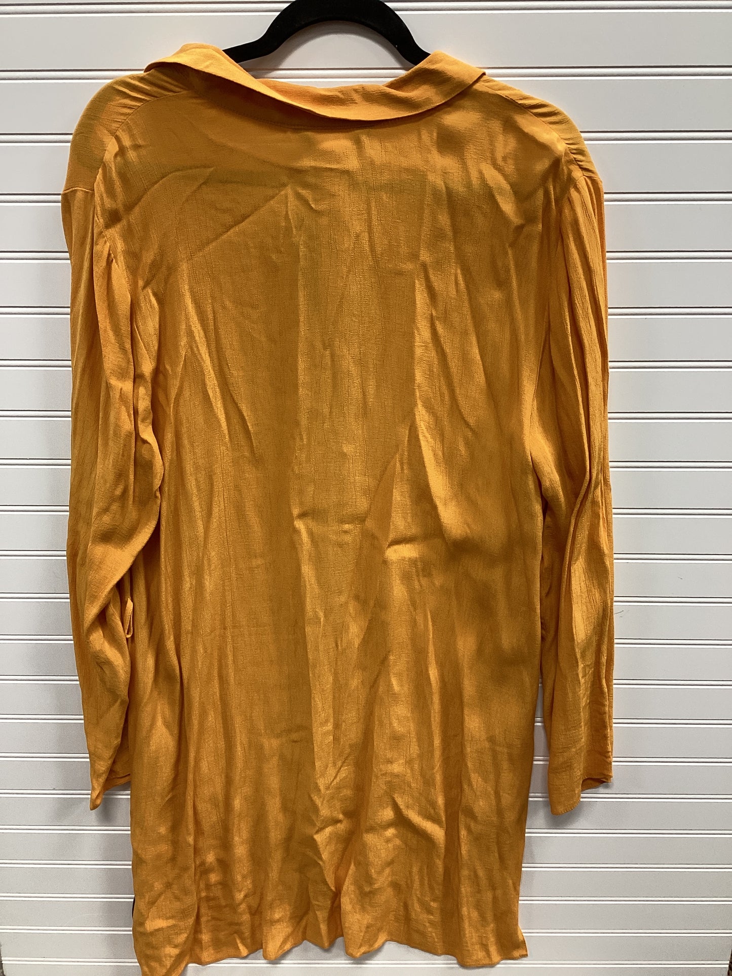 Dress Casual Midi By F&F In Yellow, Size:L