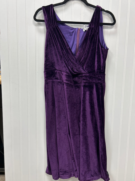 Dress Casual Midi By Grace Karin In Purple, Size:L
