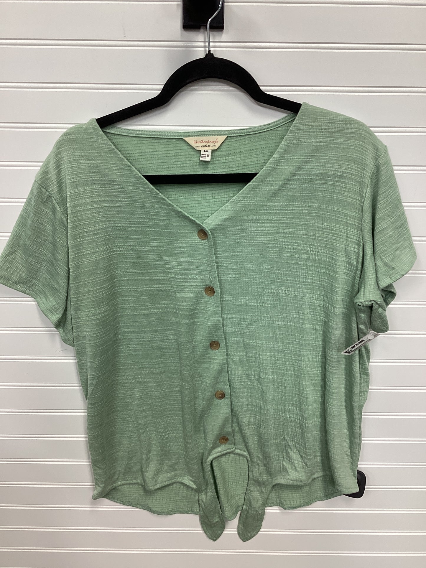 Top Ss By Weavers In Green, Size:L