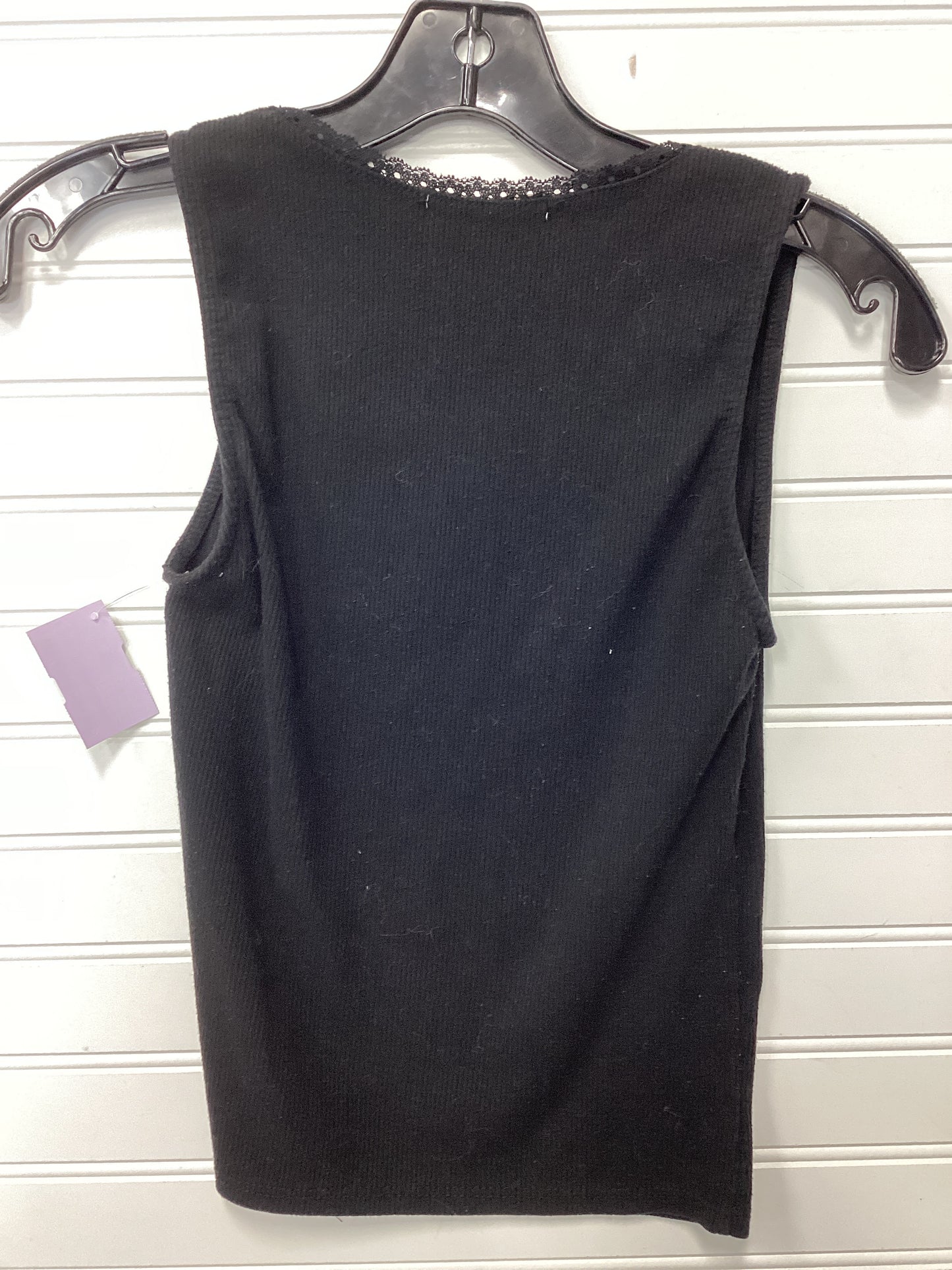 Top Sleeveless By Antistar In Black, Size:S
