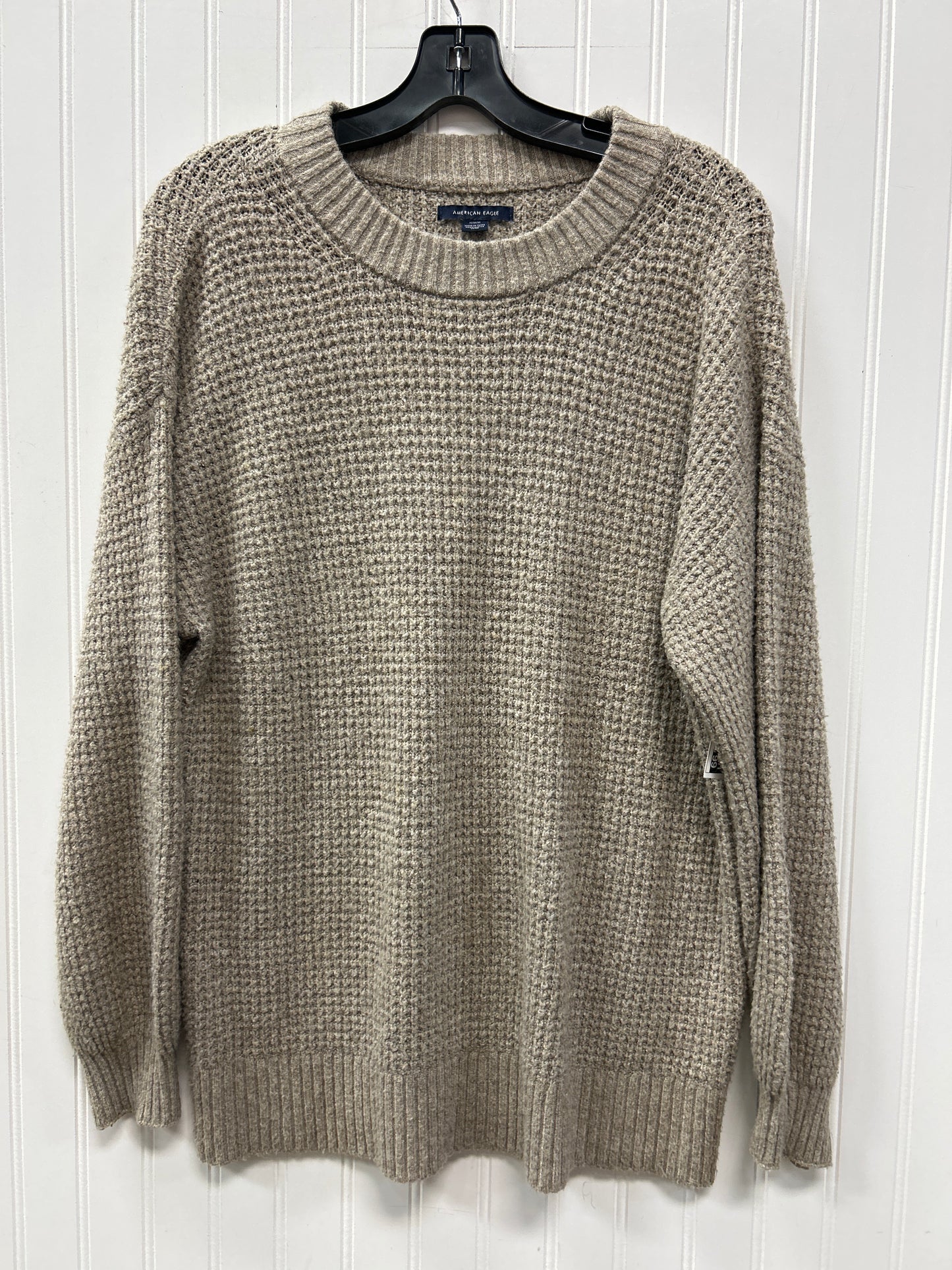 Sweater By American Eagle In Tan, Size:M
