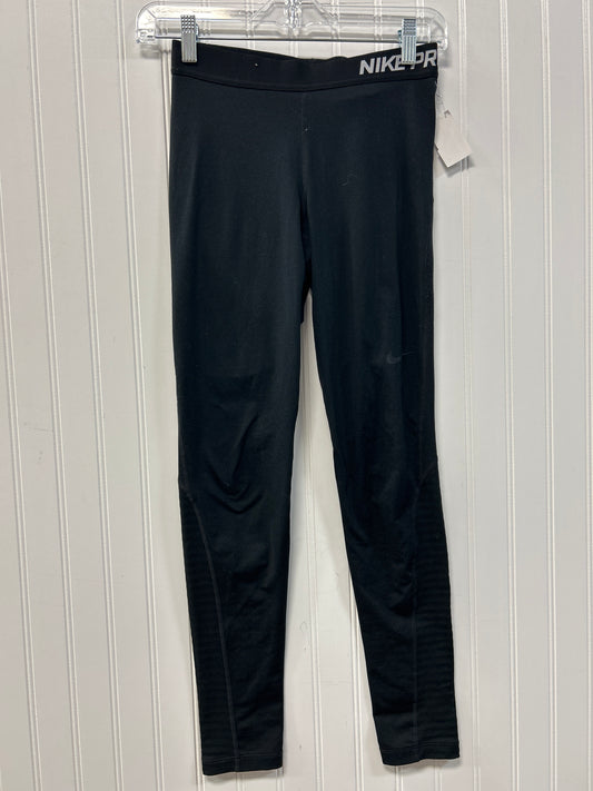 Athletic Leggings By Nike Apparel In Black, Size:S