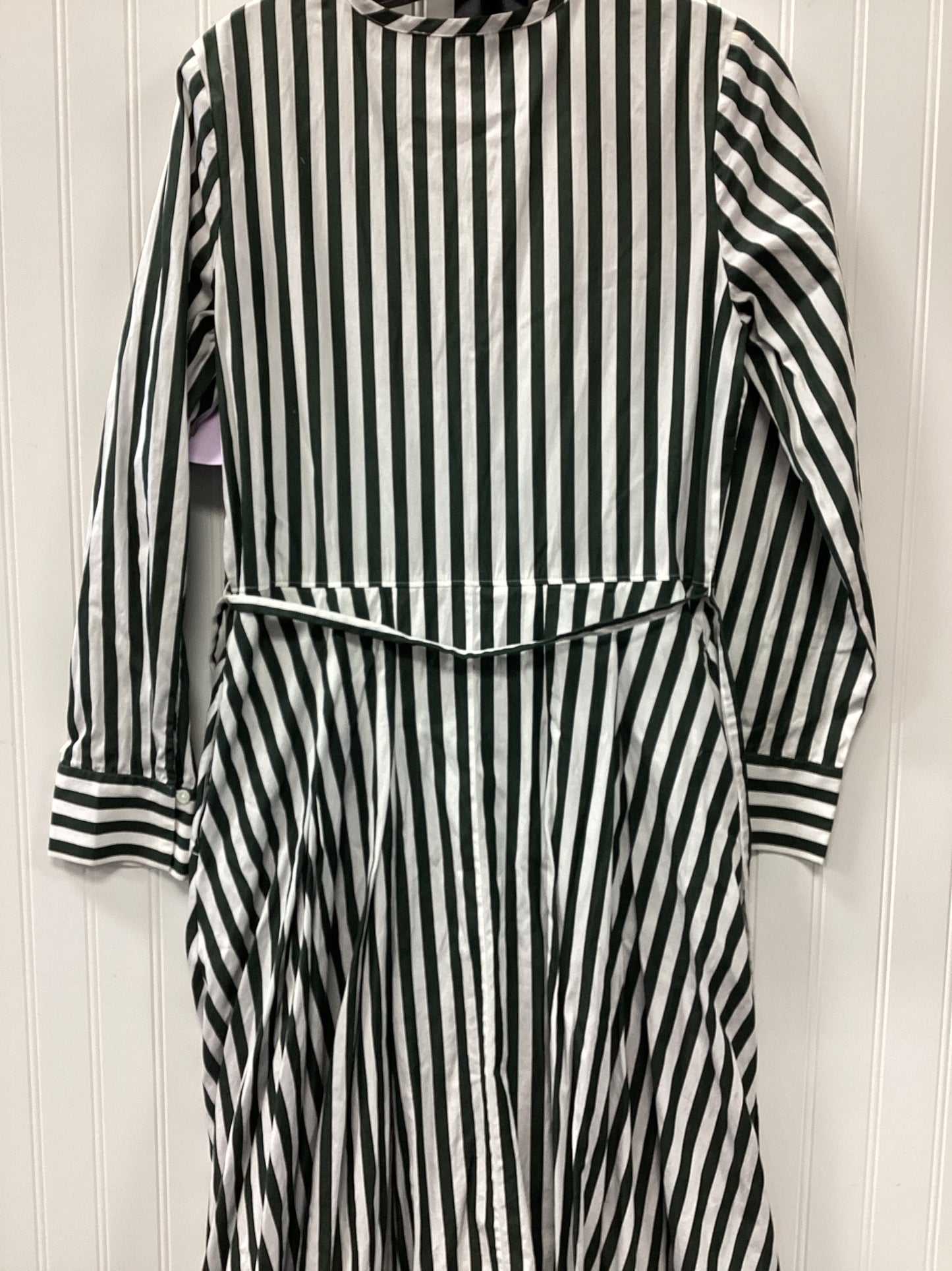 Dress Casual Maxi By Madewell In Striped Pattern, Size:0