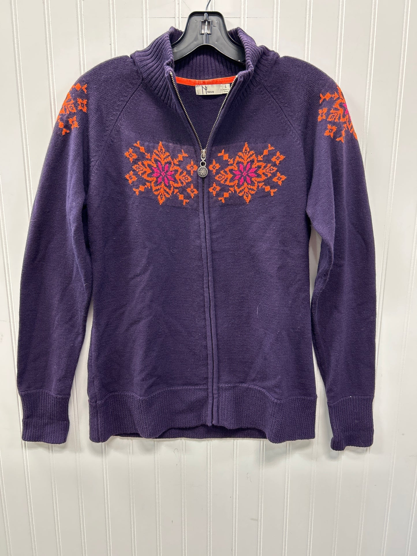 Sweater By Cmc In Purple, Size:L
