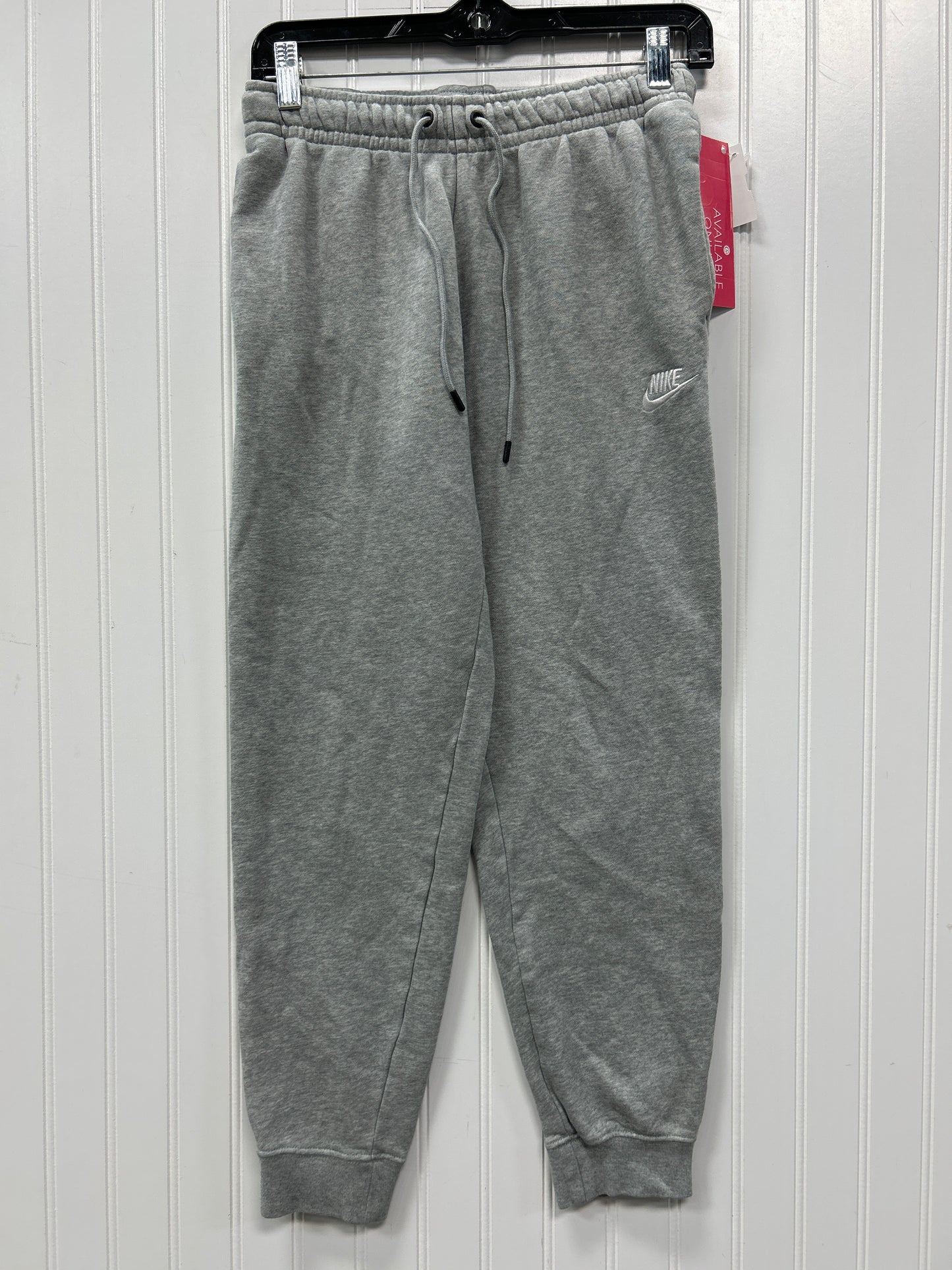 Athletic Pants By Nike Apparel In Grey, Size:S