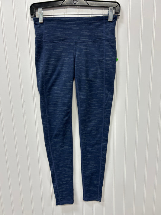 Athletic Leggings By Athleta In Navy, Size:Xs