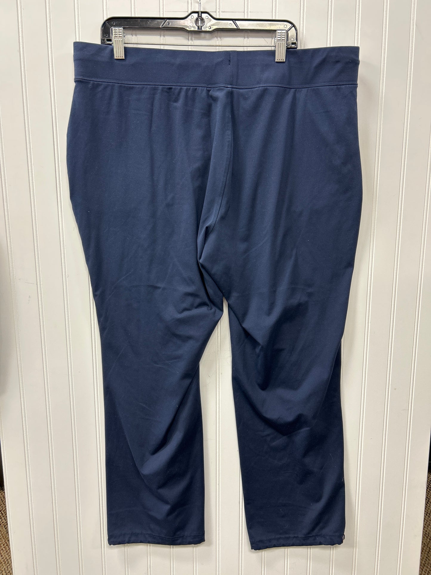 Athletic Pants By Velocity In Navy, Size:1X
