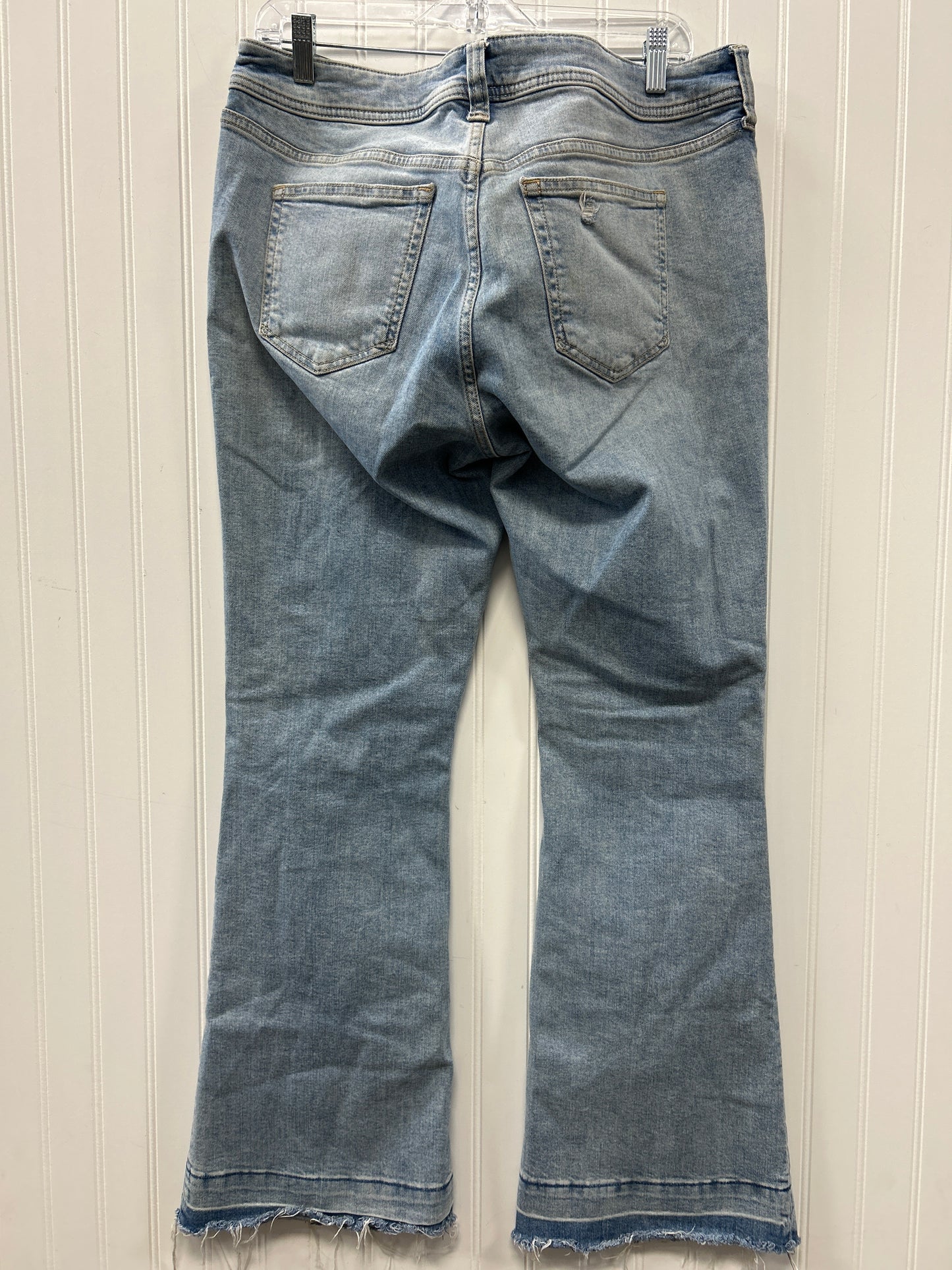 Jeans Flared By Gap In Blue Denim, Size:14