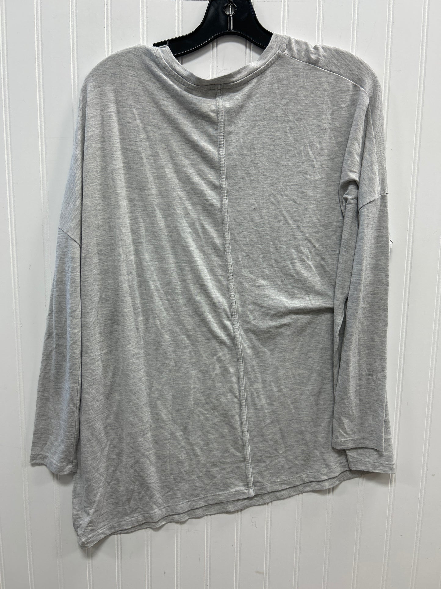 Athletic Top Ls Crewneck By Athleta In Grey, Size:S