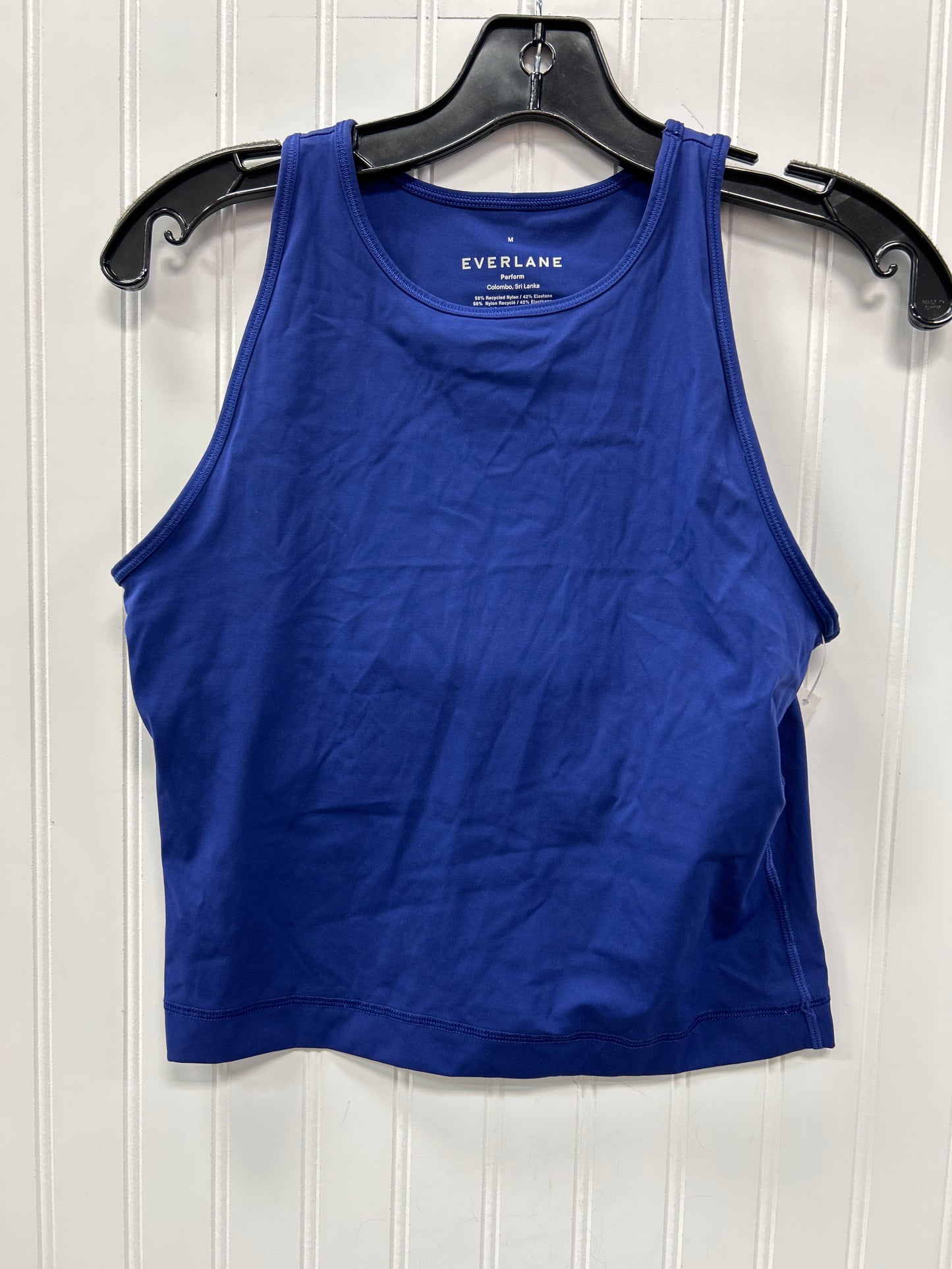Athletic Tank Top By Everlane In Blue, Size:M