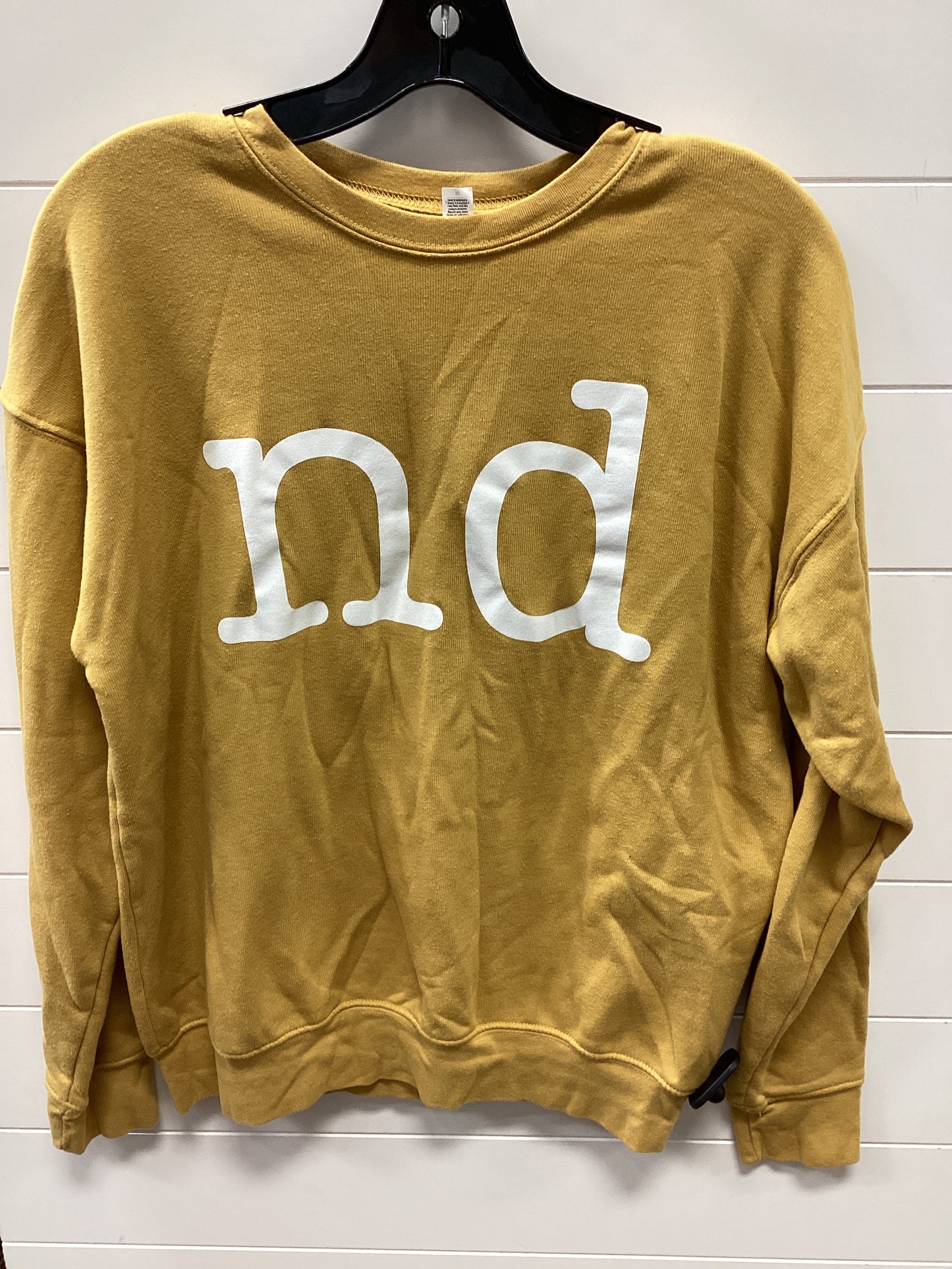 Top Ls By Bella + Canvas In Yellow, Size:M