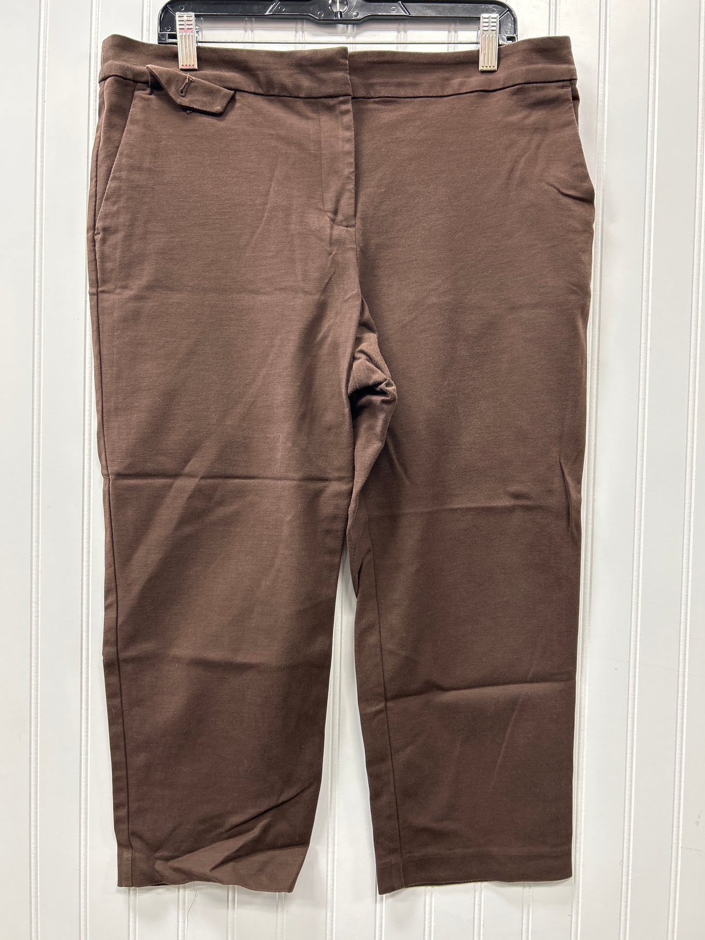 Pants Dress By Loft In Brown, Size:Mp