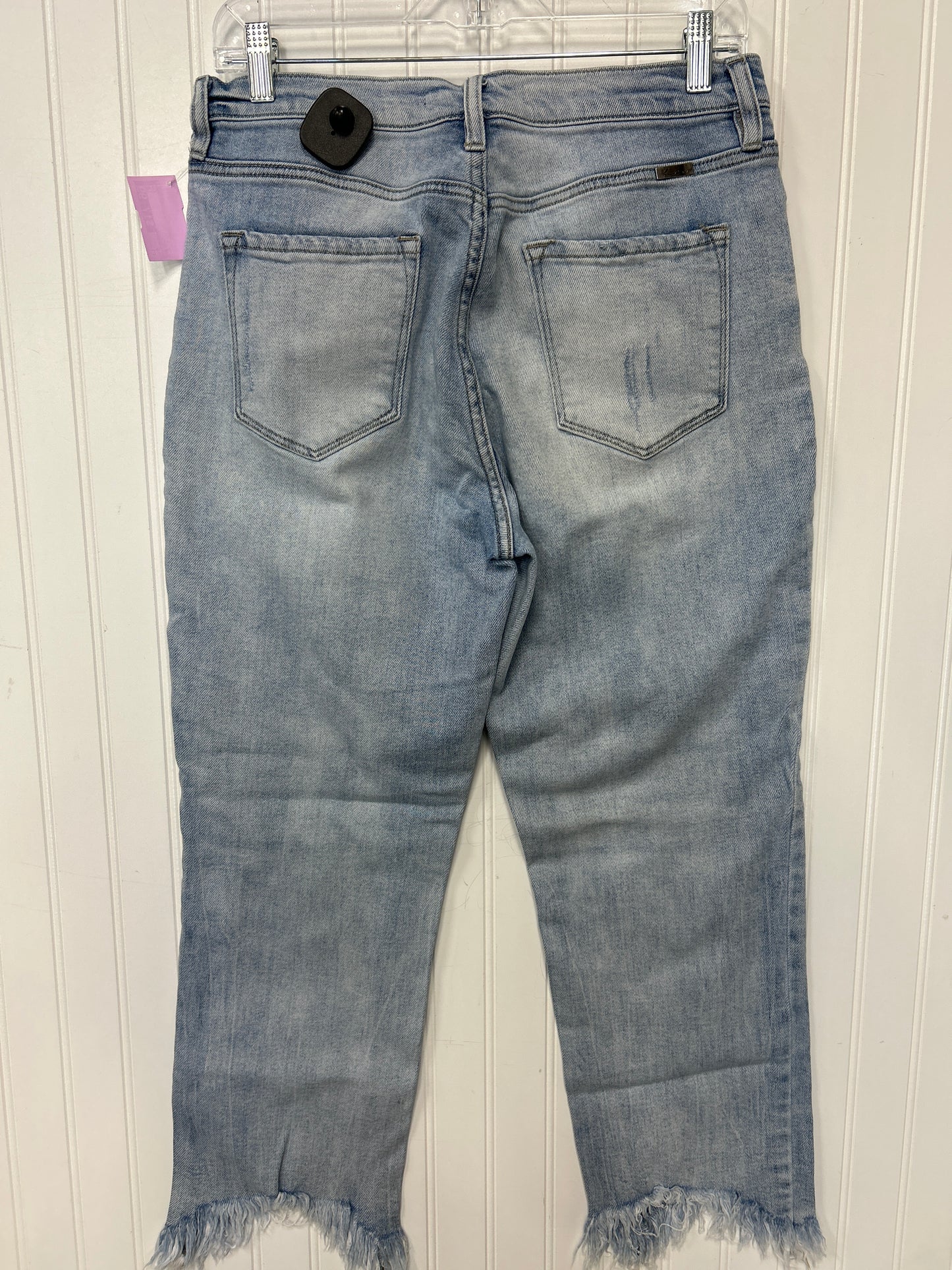Jeans Boot Cut By Kancan In Blue Denim, Size:6