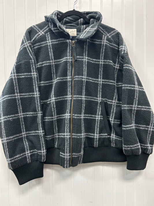 Jacket Fleece By Universal Thread In Black, Size:1X