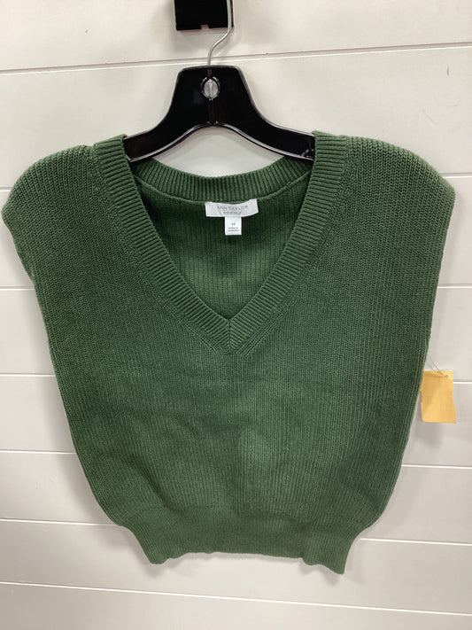 Sweater Ss By Ann Taylor In Green, Size:Xs