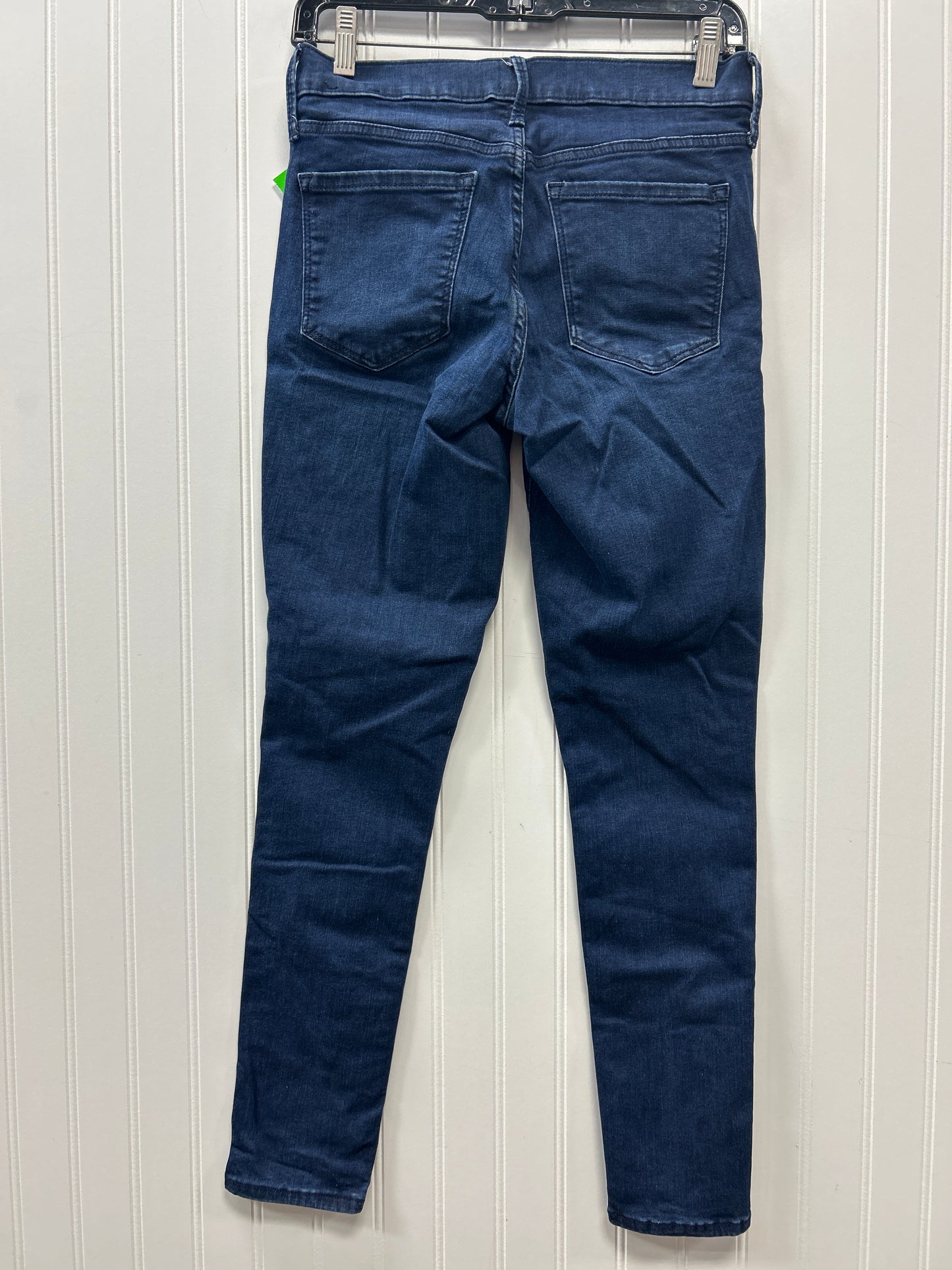 Jeans Skinny By Gap In Blue Denim, Size:4