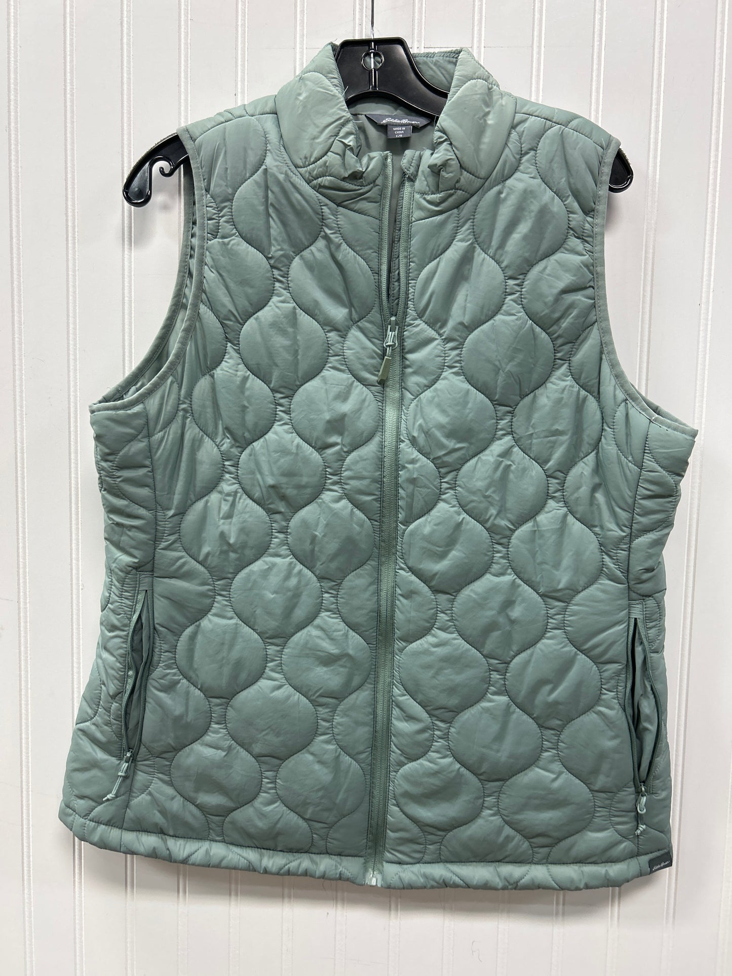 Vest Other By Eddie Bauer In Aqua, Size:L