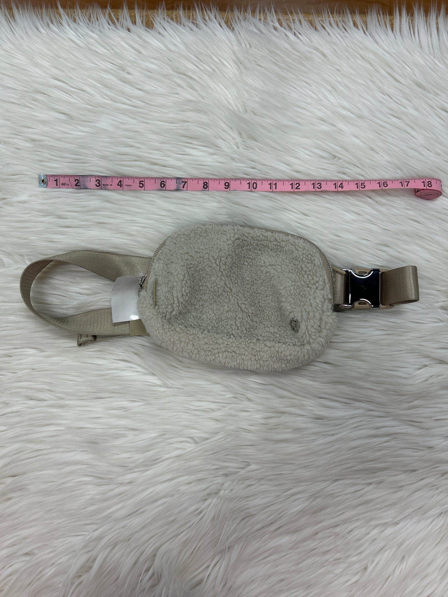 Belt Bag By Lululemon In Cream, Size:Small