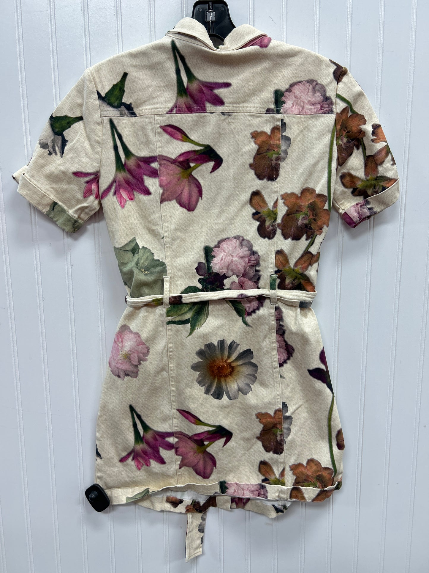 Dress Casual Midi By Desigual In Floral Print, Size:M