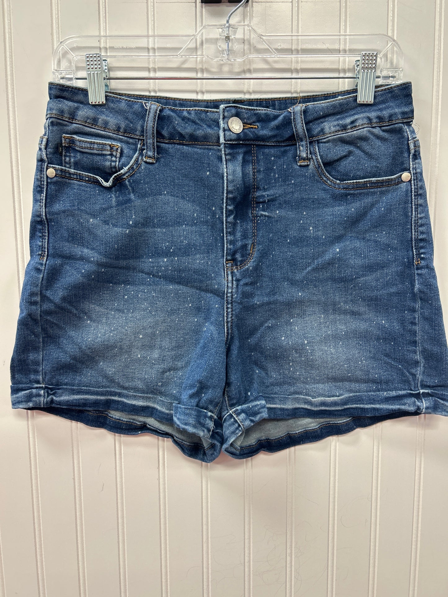 Shorts By Judy Blue In Blue Denim, Size:L