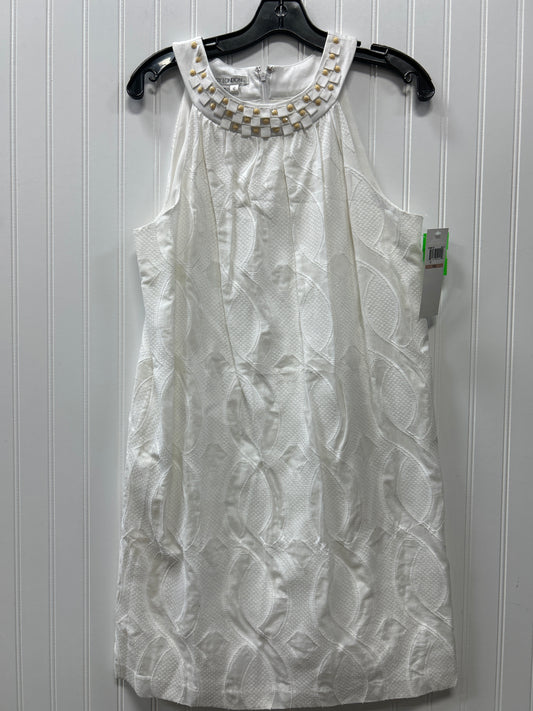 Dress Casual Short By Maggy London In White, Size:12
