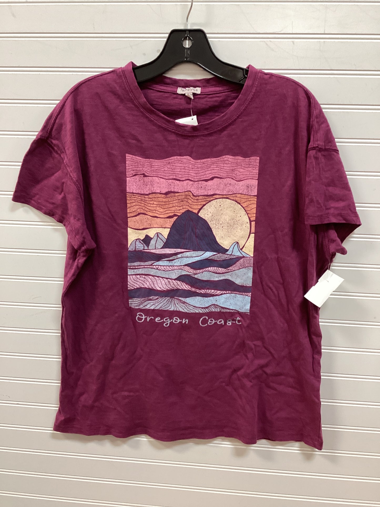 Top Ss By Cmc In Purple, Size:L