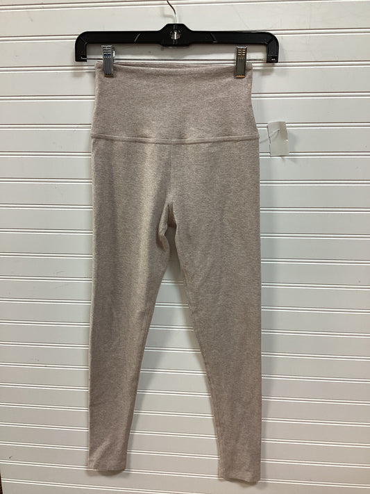 Athletic Leggings By Beyond Yoga In Cream, Size:S