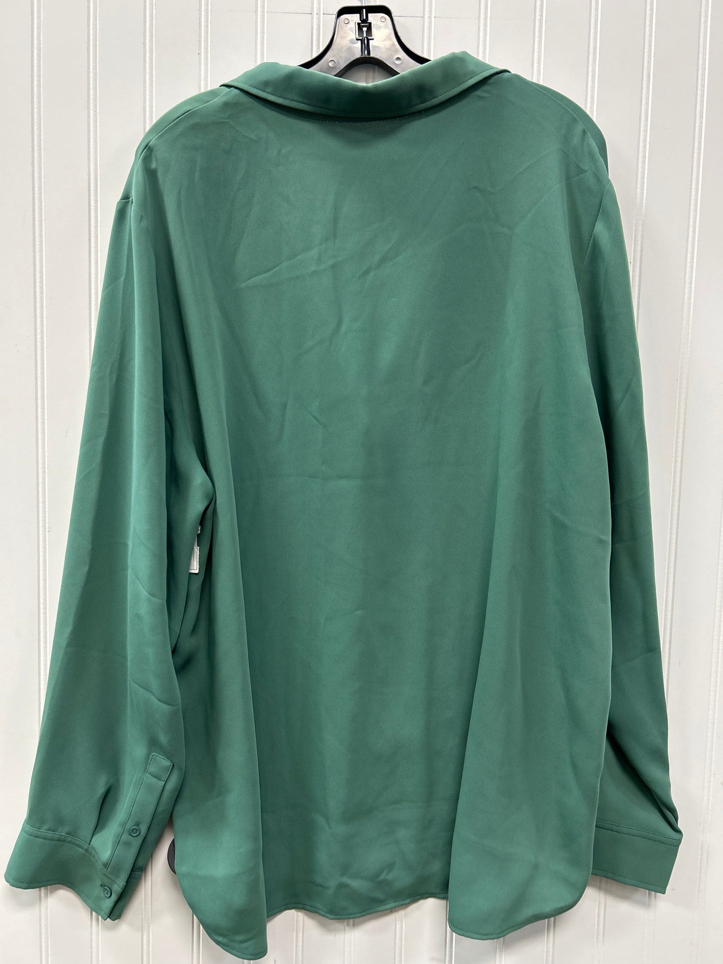Top Ls By Babaton In Green, Size:2X