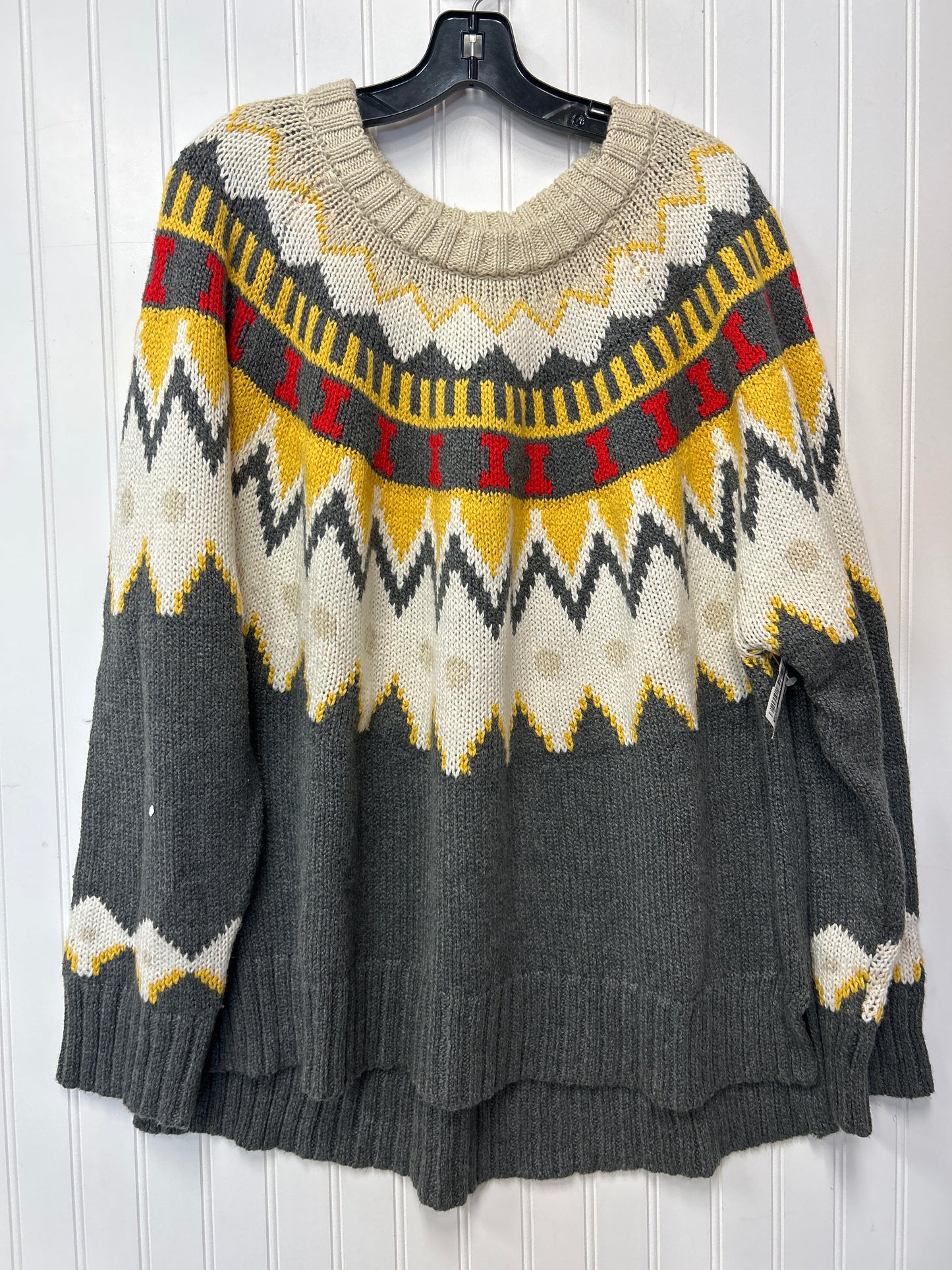 Sweater By Aerie In Grey, Size:Xxl