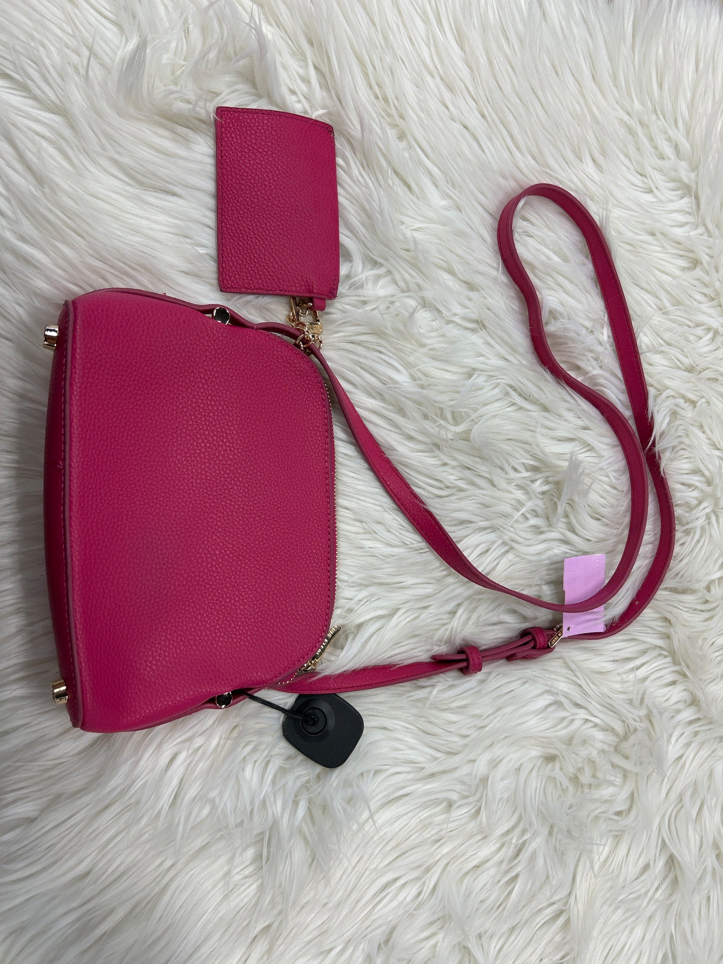 Crossbody By Anne Klein In Pink, Size:Small