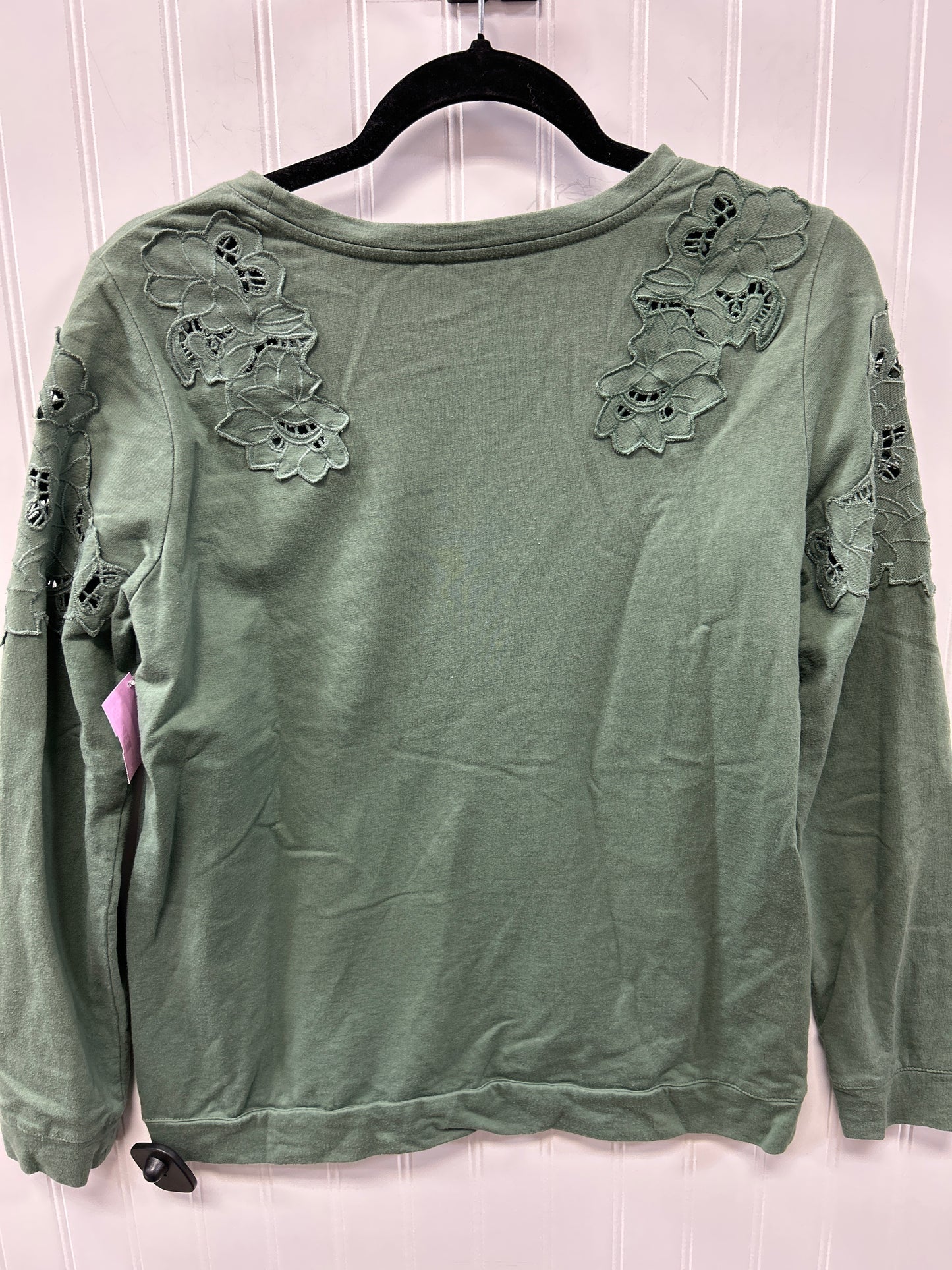 Top Ls By Dalia In Green, Size:M