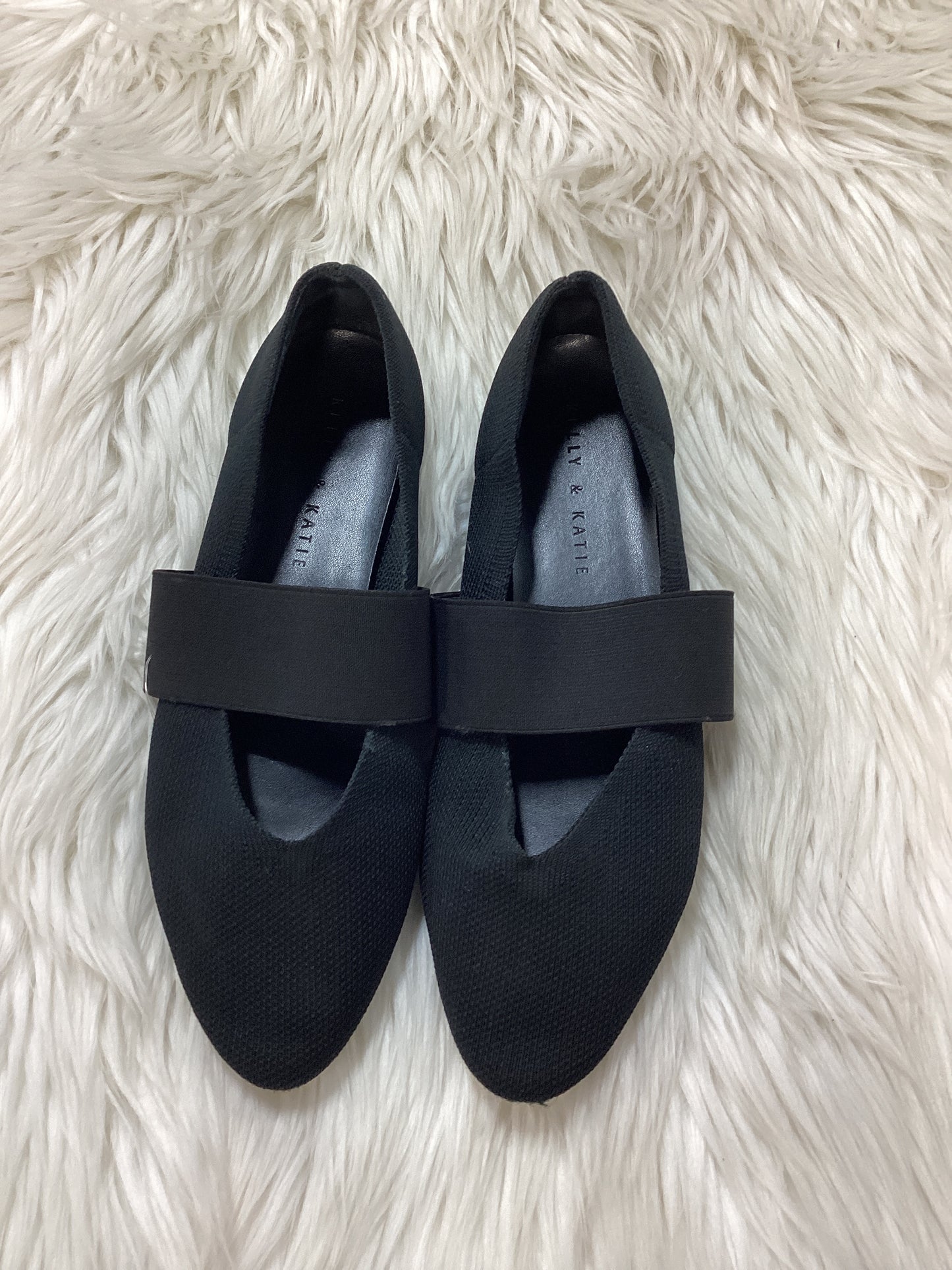 Shoes Flats By Kelly And Katie In Black, Size:7