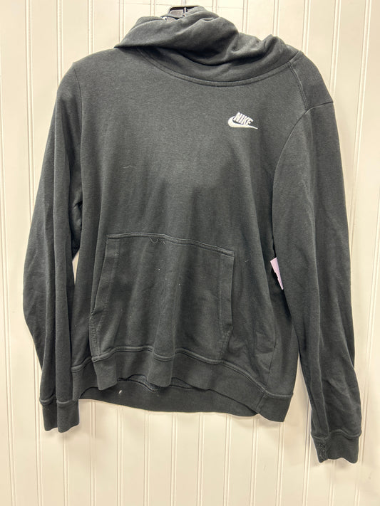 Athletic Top Ls Hoodie By Nike Apparel In Black, Size:M