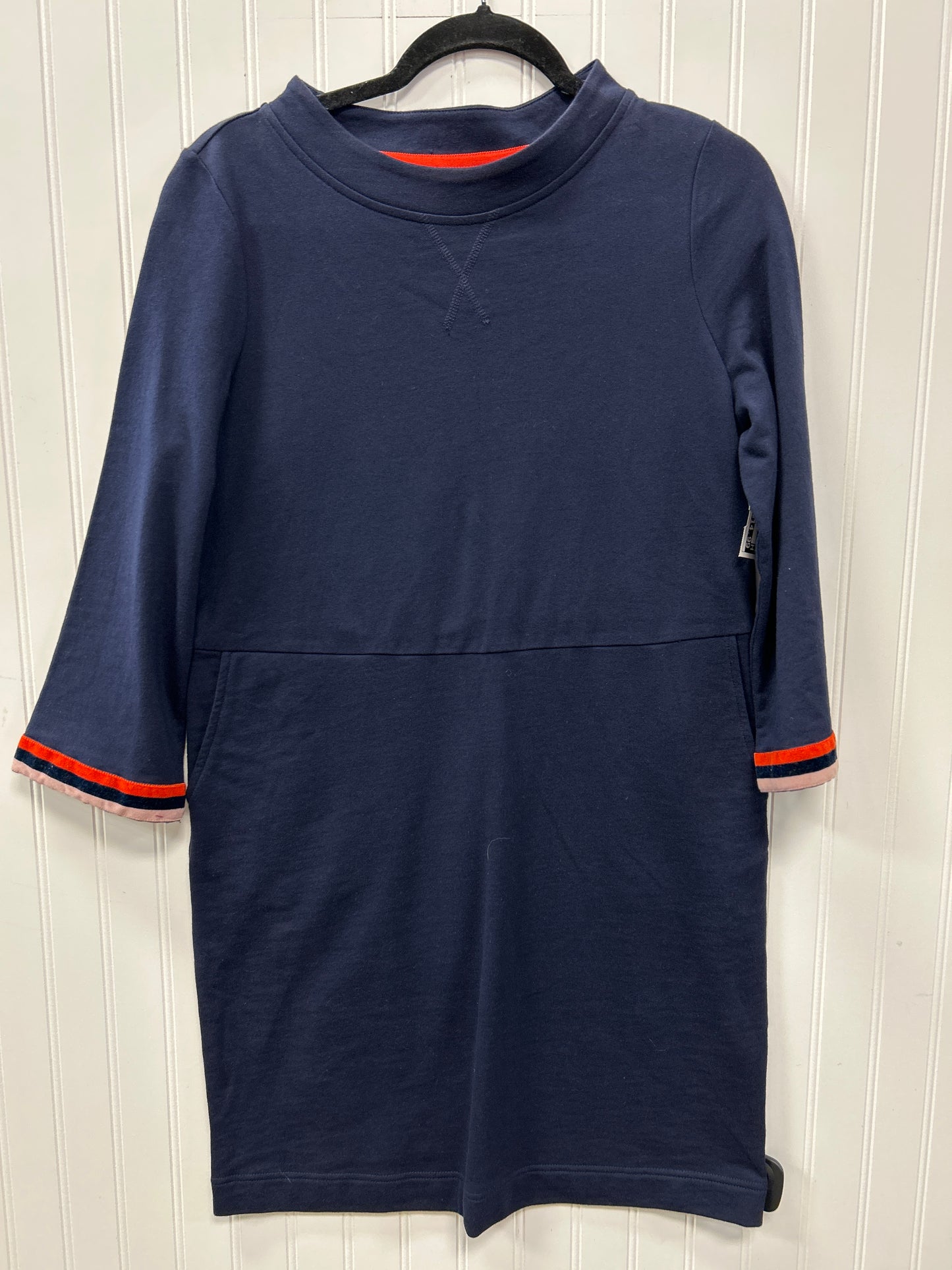 Dress Casual Midi By Boden In Navy, Size:8