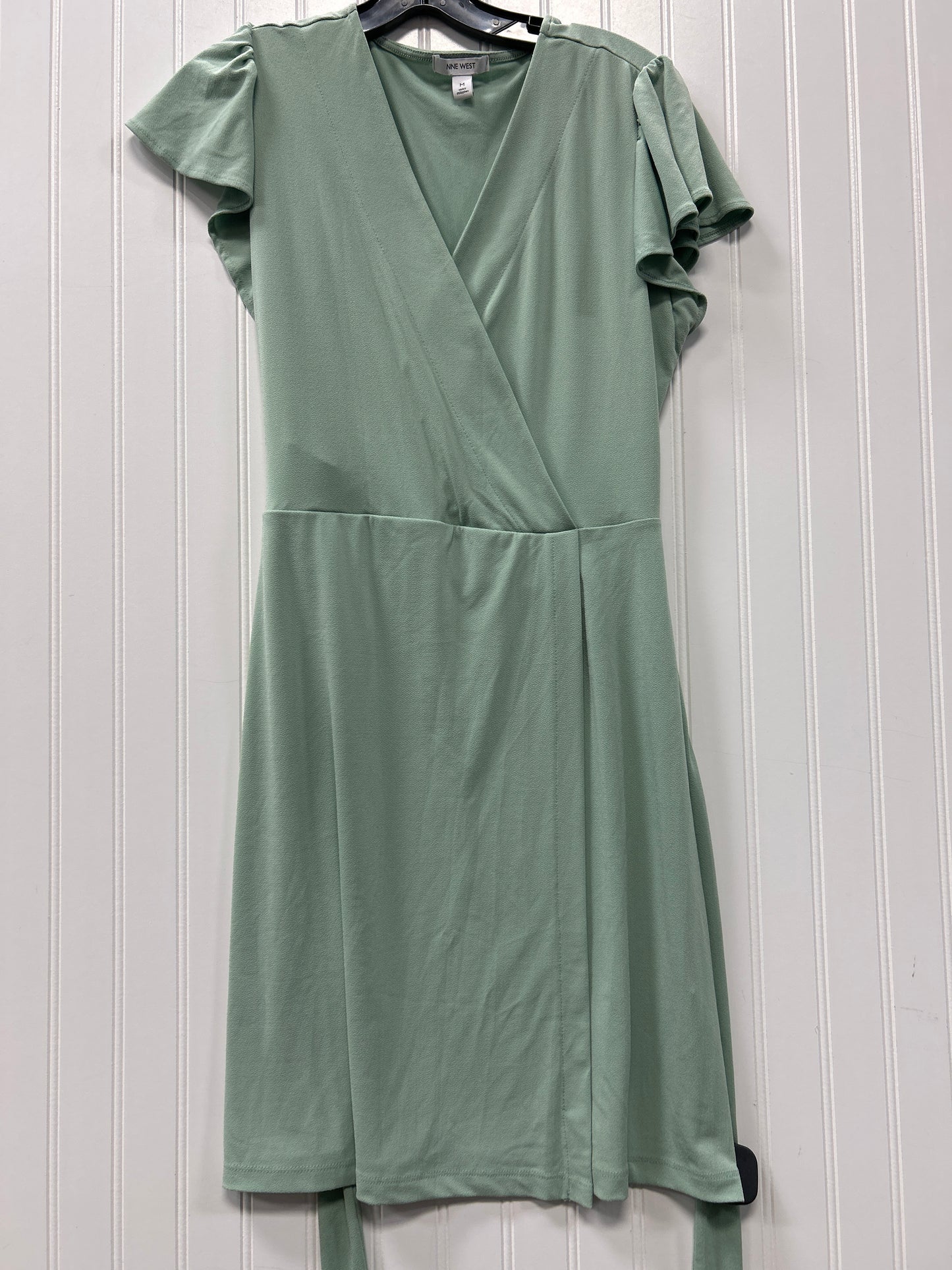 Dress Casual Midi By Nine West In Green, Size:M