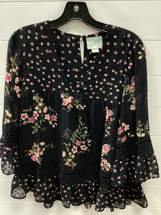 Top Ls By Maeve In Black, Size:S