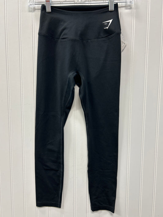 Athletic Leggings Capris By Gym Shark In Black, Size:S
